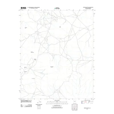2011 Map of French Butte, 2011 Print