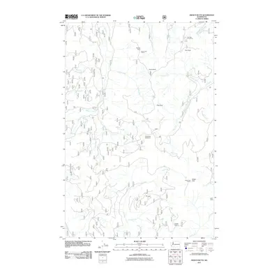 2011 Map of French Butte, 2011 Print