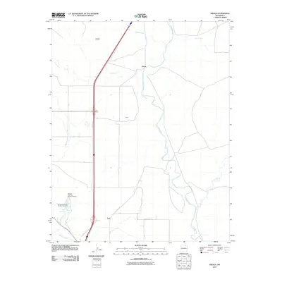 2010 Map of French, 2010 Print