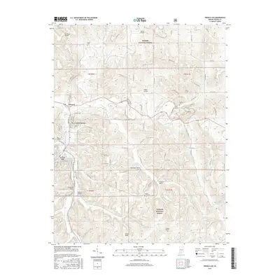2016 Map of French Lick, 2016 Print