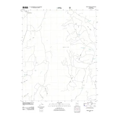 2011 Map of French Mesa, 2011 Print