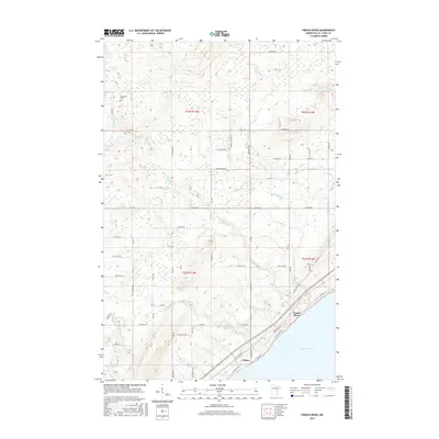 2016 Map of French River, 2016 Print