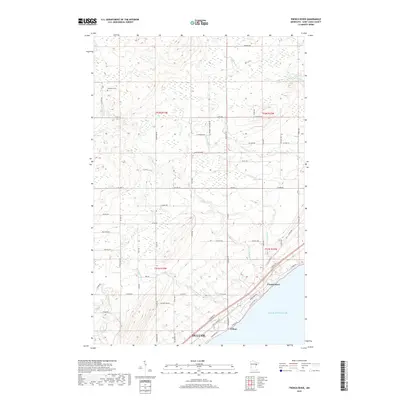 2019 Map of French River, 2019 Print