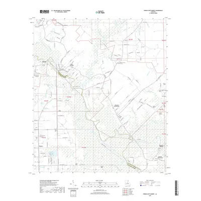 2018 Map of French Settlement, 2018 Print