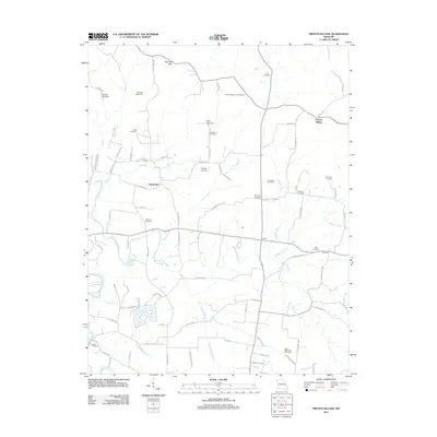 2011 Map of French Village, 2011 Print