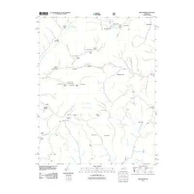 2011 Map of Frenchburg, 2011 Print