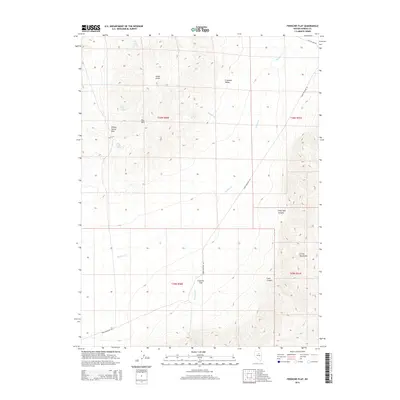 2014 Map of Frenchie Flat, 2014 Print