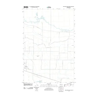 2011 Map of Frenchman Hills Lake, 2011 Print