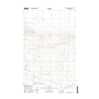 2017 Map of Frenchman Hills Lake, 2017 Print