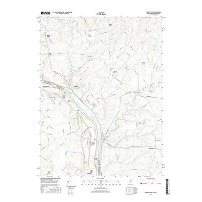 2016 Map of Frenchtown, 2016 Print
