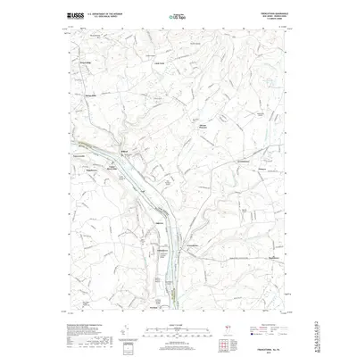 2019 Map of Frenchtown, 2019 Print