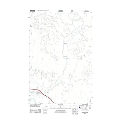 2011 Map of Frenchtown, 2011 Print