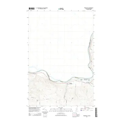 2014 Map of Frenchville, 2014 Print