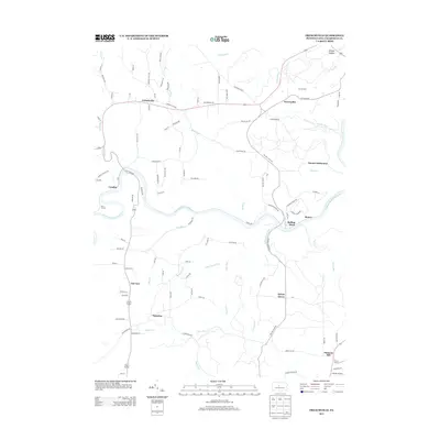2013 Map of Frenchville, 2013 Print