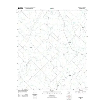 2013 Map of Frenstat, 2013 Print