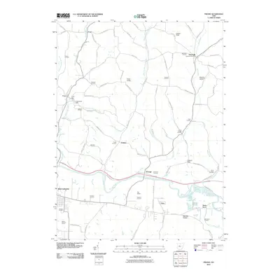 2010 Map of Fresno, 2010 Print