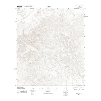 2010 Map of Fresno Creek, 2010 Print