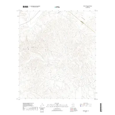 2019 Map of Fresno Creek, 2019 Print