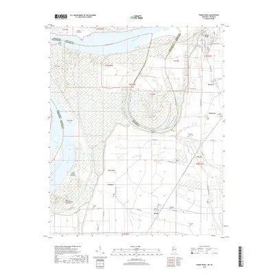 2018 Map of Friars Point, 2018 Print