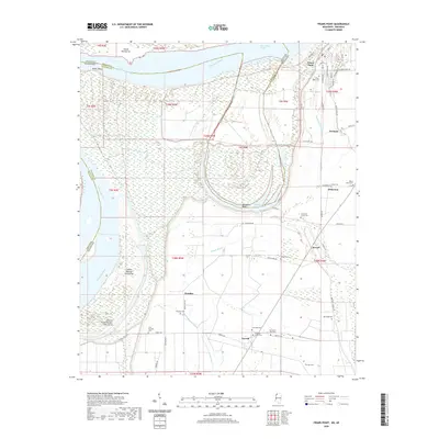 2020 Map of Friars Point, 2020 Print