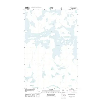 2011 Map of Friday Bay, 2011 Print