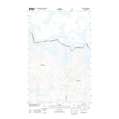 2013 Map of Friday Bay, 2013 Print