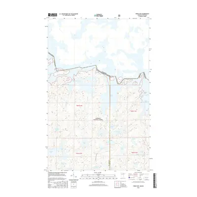 2016 Map of Friday Bay, 2016 Print