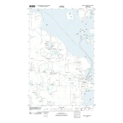 2011 Map of Friday Harbor, 2011 Print