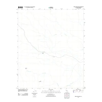 2012 Map of Fried Liver Wash, 2012 Print