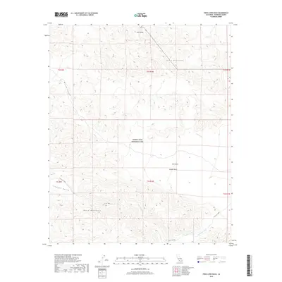 2018 Map of Fried Liver Wash, 2018 Print