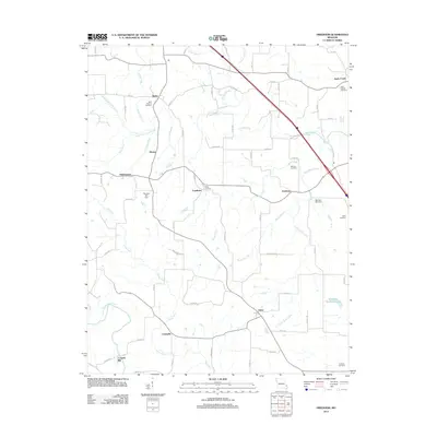 2012 Map of Friedheim, 2012 Print