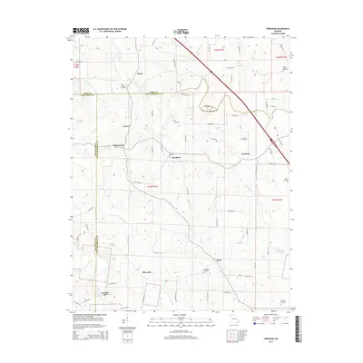 2015 Map of Friedheim, 2015 Print