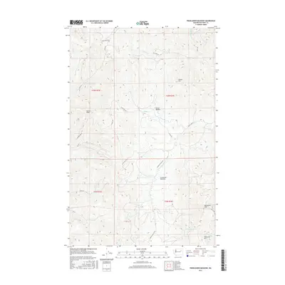 2017 Map of Friedlander Meadows, 2017 Print