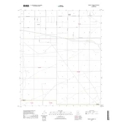 2018 Map of Friendly Corners, 2018 Print