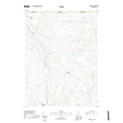 2019 Map of Friendsville, 2019 Print