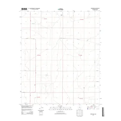 2013 Map of Frier Ranch, 2013 Print