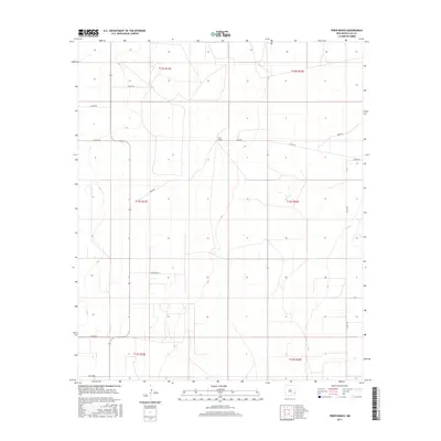 2017 Map of Frier Ranch, 2017 Print