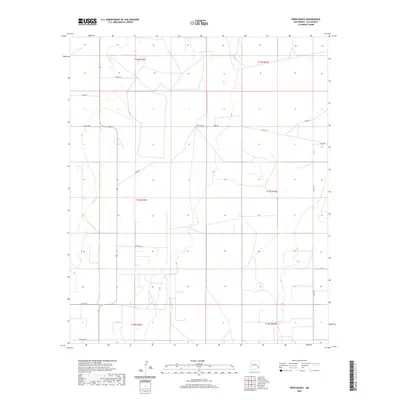 2020 Map of Frier Ranch, 2020 Print