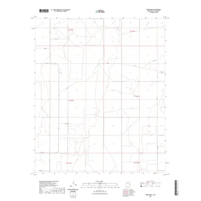 2023 Map of Frier Ranch, 2023 Print