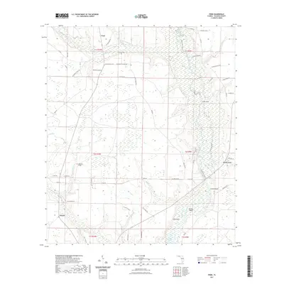 2021 Map of Frink, 2021 Print