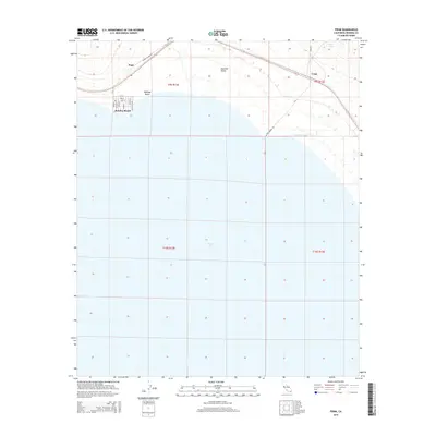 2015 Map of Frink, 2015 Print