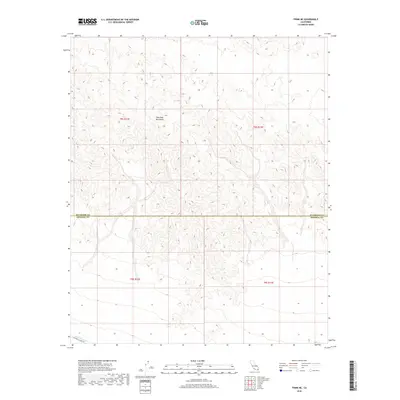 2018 Map of Frink NE, 2018 Print