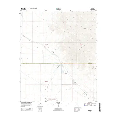 2015 Map of Frink NW, 2015 Print