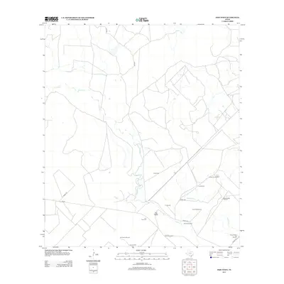 2013 Map of Frio Town, 2013 Print