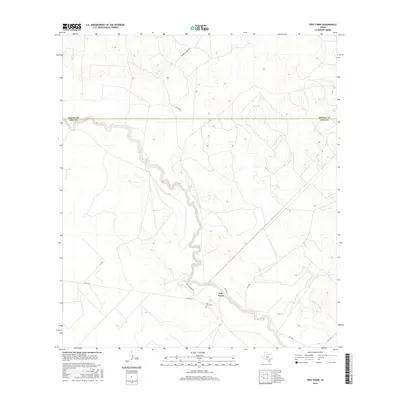 2016 Map of Frio Town, 2016 Print