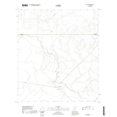2019 Map of Frio Town, 2019 Print
