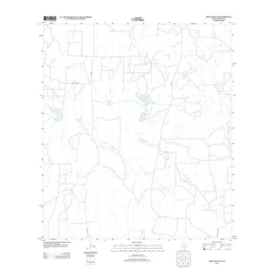 2012 Map of Frio Town NE, 2012 Print