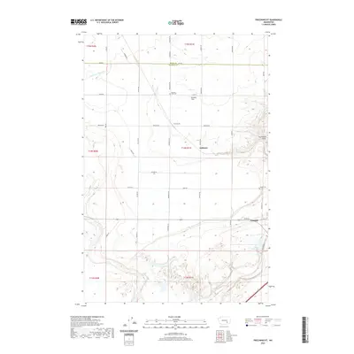 2020 Map of Frischknecht, 2020 Print