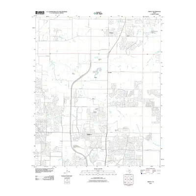 2010 Map of Frisco, 2010 Print