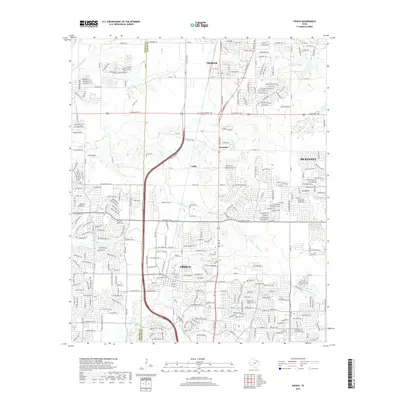 2019 Map of Frisco, 2019 Print